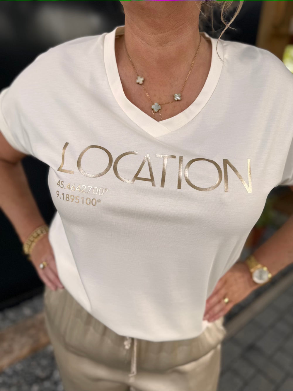 T- shirt location wit