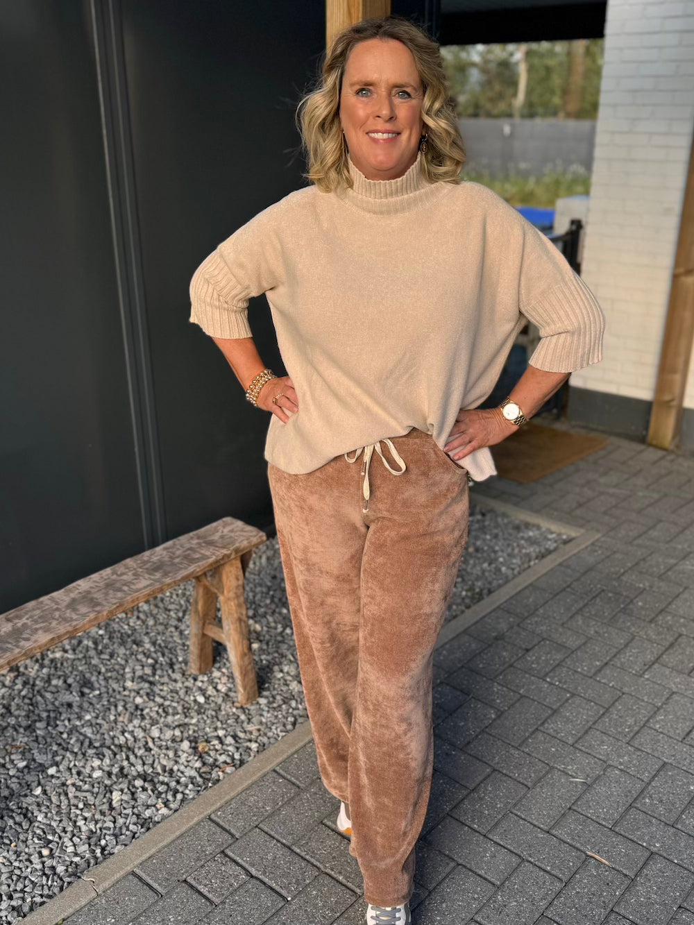 broek fluweel zacht